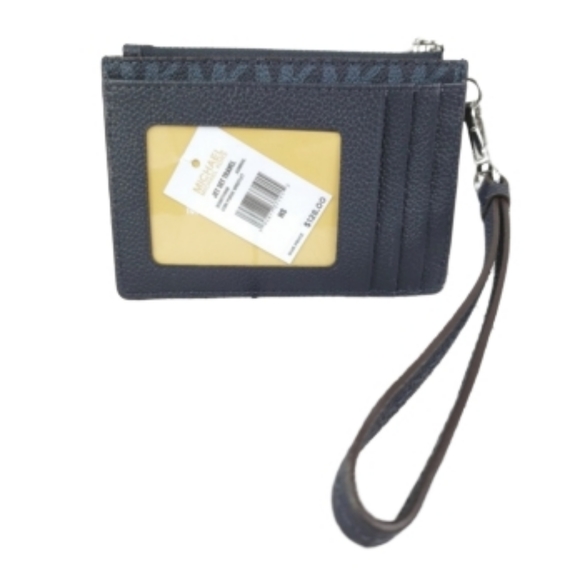 Michael Kors Bags Michael Kors Coin Purse Wristlet Blue Poshmark